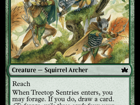 Treetop Sentries [Bloomburrow] Online Hot Sale