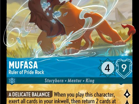 Mufasa - Ruler of Pride Rock (150 204) [Shimmering Skies] Hot on Sale