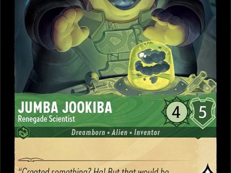 Jumba Jookiba - Renegade Scientist (83 204) [The First Chapter] For Sale