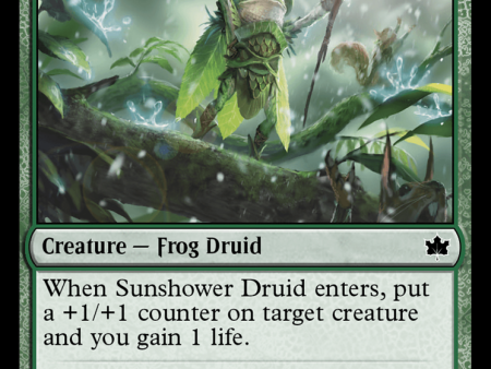 Sunshower Druid [Bloomburrow] Online Hot Sale