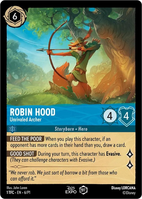 Robin Hood (6) [D23 Promos] For Sale