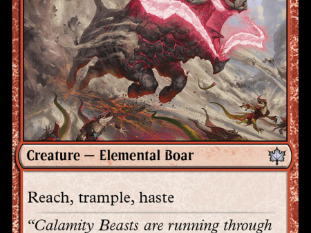 Quaketusk Boar [Bloomburrow] Hot on Sale