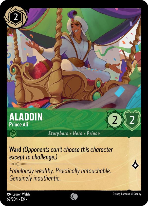 Aladdin - Prince Ali (69 204) [The First Chapter] Supply