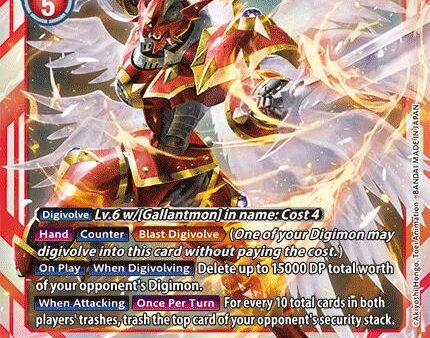 Gallantmon: Crimson Mode ACE [BT17-018] [Secret Crisis] Online Hot Sale