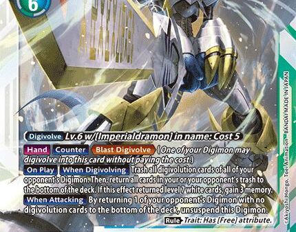 Imperialdramon: Paladin Mode ACE [BT17-077] [Secret Crisis] Online