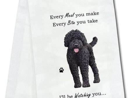 Pet Kitchen Towel Dark Labradoodle Cheap