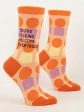 BlueQ Women Crew Socks You re Fucking Welcome Everybody Online Hot Sale