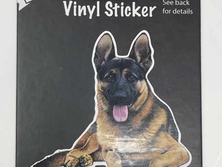 Pet Vinyl Sticker German Shepherd Hot on Sale