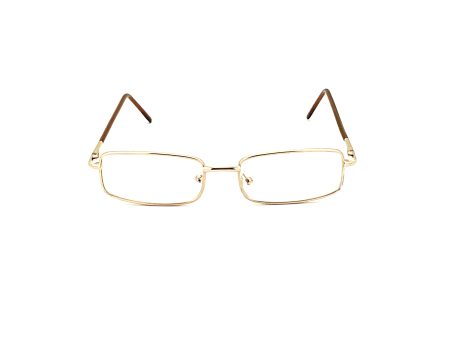 Simple Aesthetic Full Frame Metal Reading Glasses Fashion