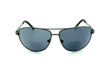 Cinzia Renegade Bifocal Aviator Reading Sunglasses with Case on Sale