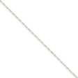 Sterling Silver 1.5mm Solid Figaro Chain Anklet, 9 Inch Sale