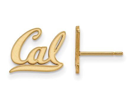 14k Yellow Gold Cal Berkeley XS (Tiny) Post Earrings Supply