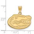 14k Gold Plated Silver U. of Florida Medium Mascot Pendant Online