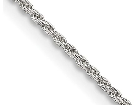 1.1mm Sterling Silver Solid Diamond Cut Rope Chain Necklace Supply