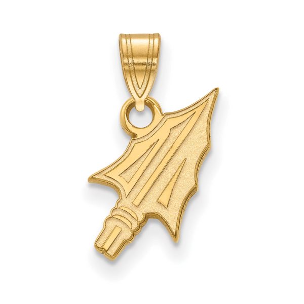 10k Yellow Gold Florida State Small Arrowhead Pendant Discount