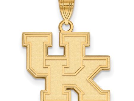 10k Yellow Gold U. of Kentucky Medium  UK  Pendant Supply