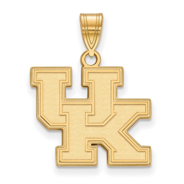 10k Yellow Gold U. of Kentucky Medium  UK  Pendant Supply