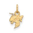 10k Yellow Gold Georgia Technology XS (Tiny) Charm or Pendant Online now