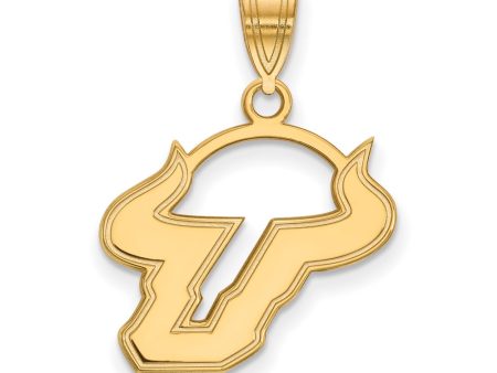 10k Yellow Gold South Florida Medium Pendant Cheap