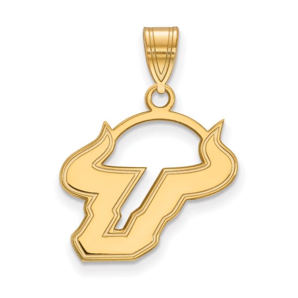 10k Yellow Gold South Florida Medium Pendant Cheap