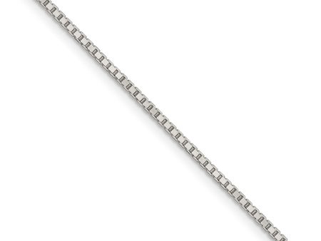 1.5mm Sterling Silver, Box Chain Necklace Discount