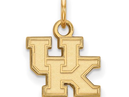 10k Yellow Gold U. of Kentucky XS (Tiny)  UK  Charm or Pendant Discount