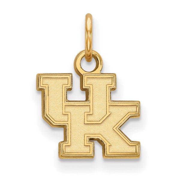 10k Yellow Gold U. of Kentucky XS (Tiny)  UK  Charm or Pendant Discount