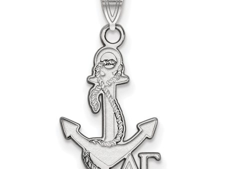 Sterling Silver Delta Gamma Small Pendant Cheap