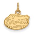 14k Gold Plated Silver U. of Florida XS (Tiny) Mascot Charm or Pendant on Sale