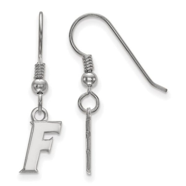 Sterling Silver University of Florida XS (Tiny) Dangle Earrings on Sale