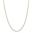 1.8mm 14k Yellow Gold Flat Figaro Chain Necklace For Discount