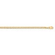 2.75mm 14k Yellow Gold Hollow Curb Chain Necklace Supply