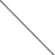 1.65mm 14k White Gold Diamond Cut Solid Cable Chain Necklace Online