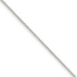 1mm Sterling Silver Flat Cable Chain Necklace Sale