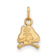 14k Yellow Gold East Carolina U XS (Tiny) Mascot Charm or Pendant Online now