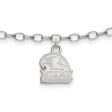 Sterling Silver Miami University Anklet, 9 Inch For Cheap