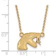 10k Yellow Gold Florida A&M U Small Pendant Necklace Fashion