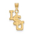 10k Yellow Gold Louisiana State Small Pendant For Cheap