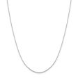 1mm Sterling Silver Flat Cable Chain Necklace Sale