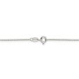 1mm Sterling Silver, Mirror Box Chain Necklace on Sale