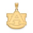 14k Yellow Gold Auburn U Large  AU  Pendant For Discount