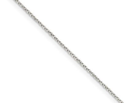 1.1mm Sterling Silver Flat Cable Chain Necklace Fashion