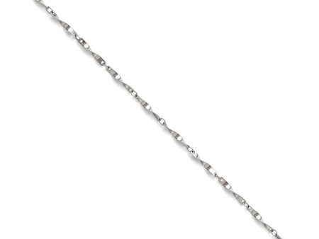 2mm Stainless Steel Polished Spiral Link Chain Necklace Cheap