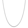 1.5mm Sterling Silver Solid Round Box Chain Necklace Online Hot Sale