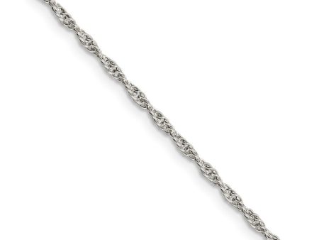 1.9mm, Sterling Silver Solid Loose Rope Chain Necklace Cheap