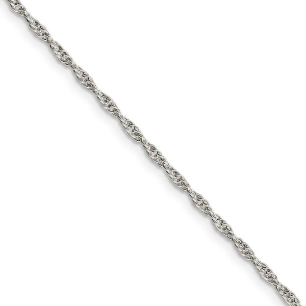 1.9mm, Sterling Silver Solid Loose Rope Chain Necklace Cheap