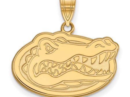 14k Gold Plated Silver U. of Florida Medium Mascot Pendant Online