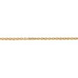 1mm 14k Yellow Gold Cable Chain Necklace For Cheap