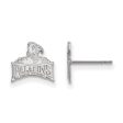 Sterling Silver Furman University XS (Tiny) Logo Post Earrings on Sale