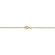 0.5mm, 14k Yellow Gold, Curb Chain Necklace on Sale